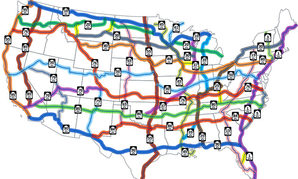 US Bike Routes